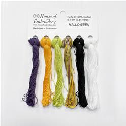 Pearl cotton n8 House of Embroidery - Halloween