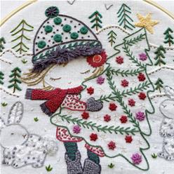 Salomé à la montagne (sold without hoop)