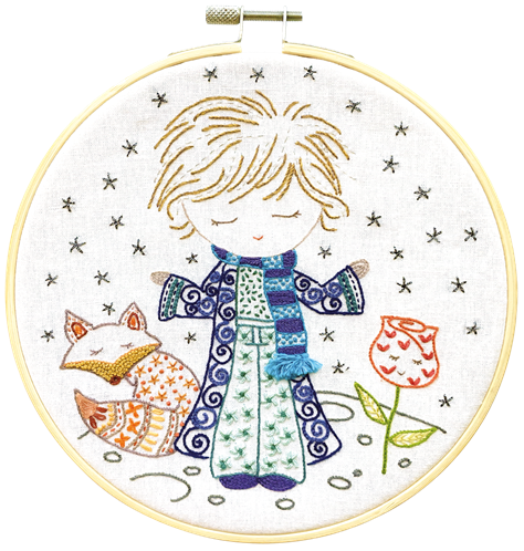 Sur la planète de Sacha (sold without hoop)