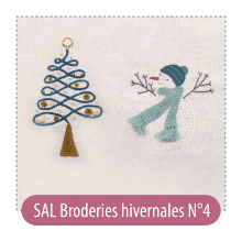 Winter embroideries N°4 (SAL)