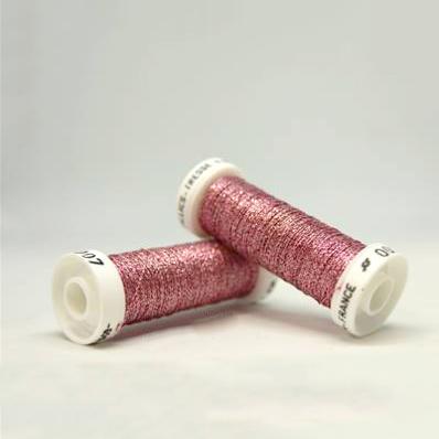 Bobine de Fil Métallisé - Rose Poudré