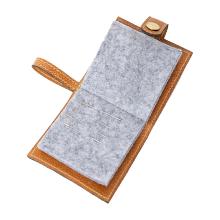 Leather Needle Case – Camel