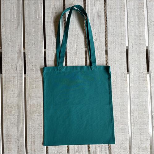 Tote bag 100% cotton - Clear petrol