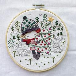 Salomé à la montagne (sold without hoop)