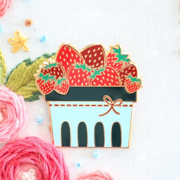 Needle minder “panier de fraises”