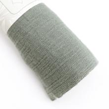 Grey green cotton gauze - Coupon