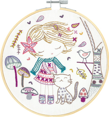 Quand Salomé se promène en forêt (sold without hoop)