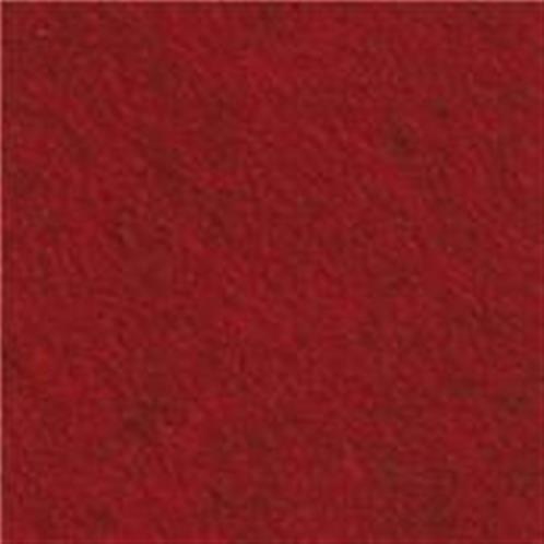 Mottled red felt