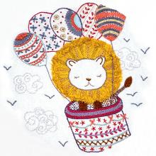 Louison le lion (sold without hoop)
