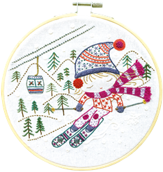 Salomé championne de ski (sold without hoop)