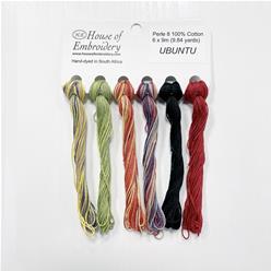 Pearl cotton n°8 House of Embroidery - "Ubuntu