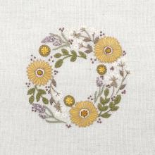 Couronne de tournesols - Small August wreath