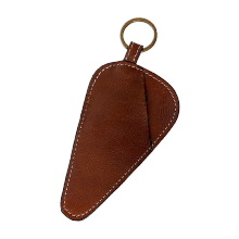 Leather Scissor Case - Walnut
