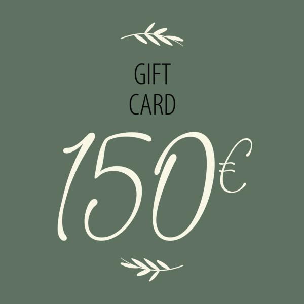 Gift card - 150 €