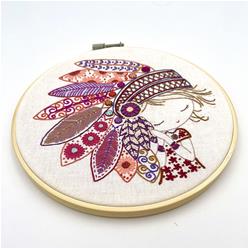 Salomé la petite Apache (sold without hoop)