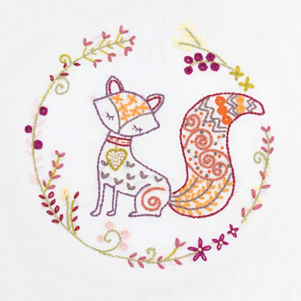 Bernard le renard (sold without hoop)