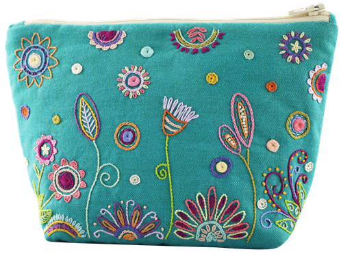 Trousse turquoise