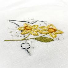 Pisces constellation and its daffodil - Easy Custo