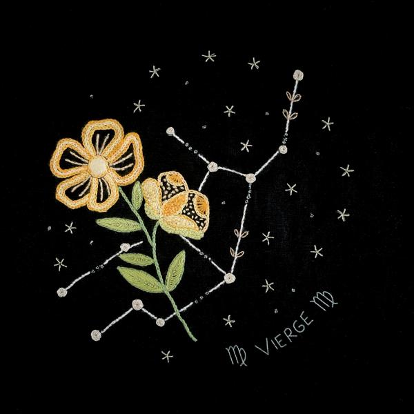 Virgo constellation and its buttercup