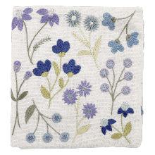 Floral needles books - Blue