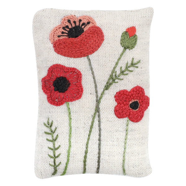 Key holder Coquelicots