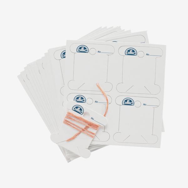 Cardboard Floss Bobbins