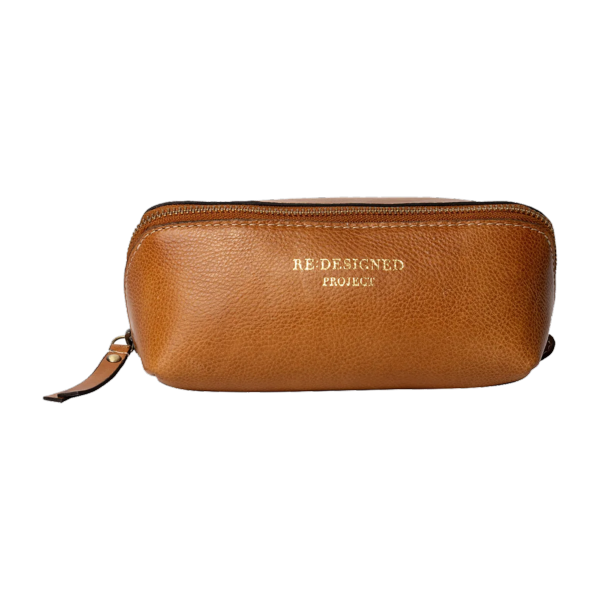 Leather pouch – Camel