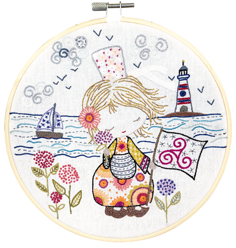 Quand Salomé part en Bretagne (sold without hoop)