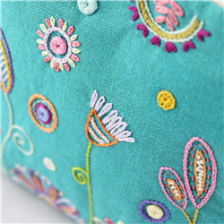 Trousse turquoise