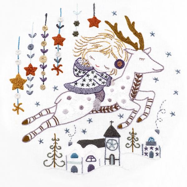 Salomé… Voyage hivernal (sold without hoop)