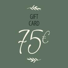 Gift card - 75 €