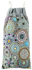 Etui à lunettes - Mandala - Bleu