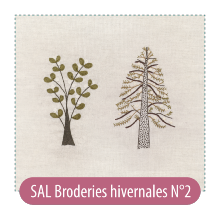 Winter embroideries N°2 (SAL)