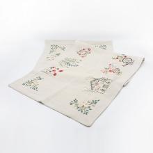 Broderies printanières - Panneau complet - TOILE IMPRIMÉE