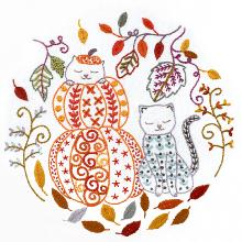 Vive l'automne (sold without hoop)
