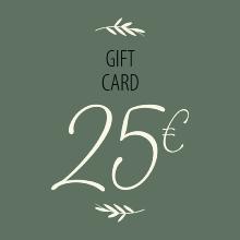 Gift card - 25 €