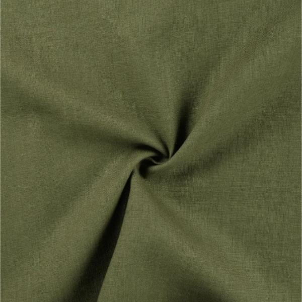 Khaki Linen – Sold by the Metre