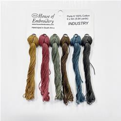 Pearl cotton n°8 House of Embroidery - "Industry