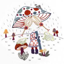 Pluie et pluie et parapluie (Salomé) (sold without hoop)