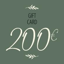 Gift card - 200 €