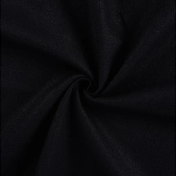 Black Linen – Sold by the Metre