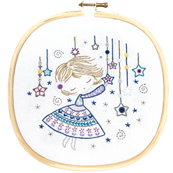 Quand Salomé allume les étoiles (sold without hoop)