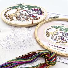 Dans la savane (sold without hoop)