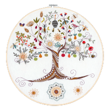My summer tree of life - With a 40 cm hoop