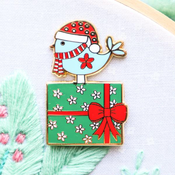 Needle minder “l'oisillon de noël”