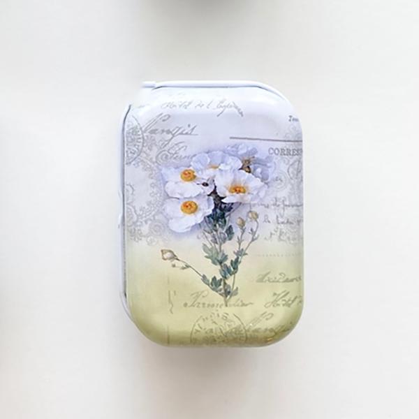 Boîte magnétique vintage pour aiguilles - Design 9