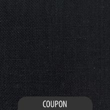 Faux linen Black - Coupon