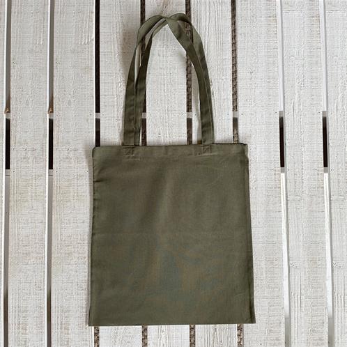 Tote bag 100% cotton - khaki