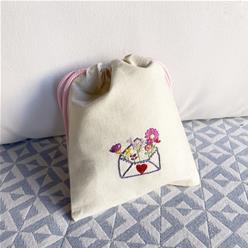 Little pouch - Light pink cord