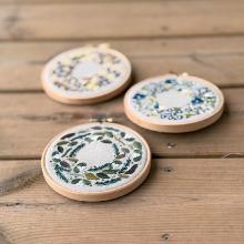 Frosted Wreath – Small January Wreath